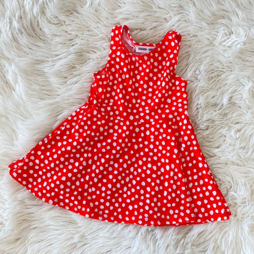Polka Dot Swing Dress